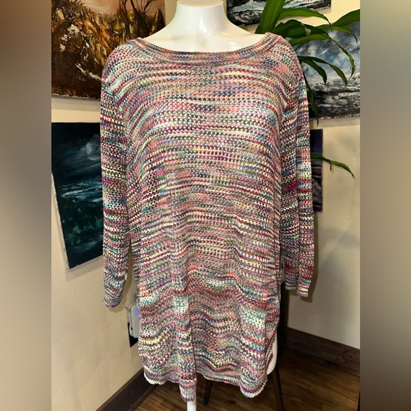 Westport Sweaters - EUC Westport 1962 woman size plus light weight sweater Missoni style size 3X
